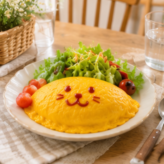 オムライスの画像