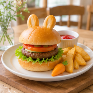 ハンバーガーの画像